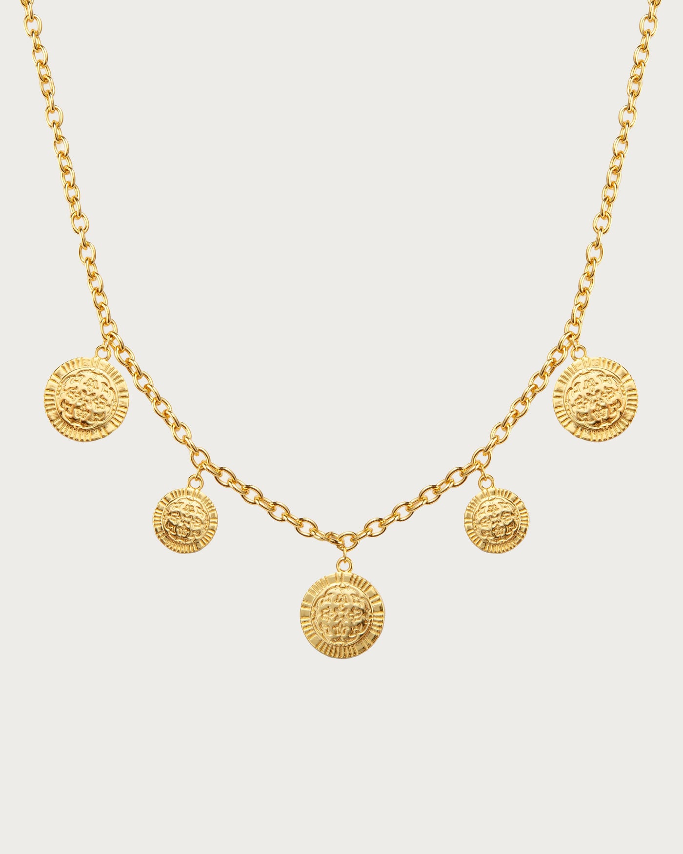 Golden Hojas Necklace
