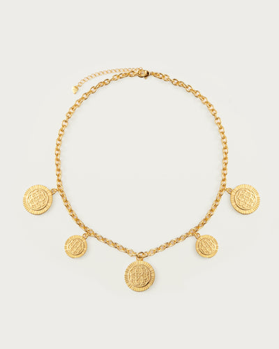 Golden Hojas Necklace