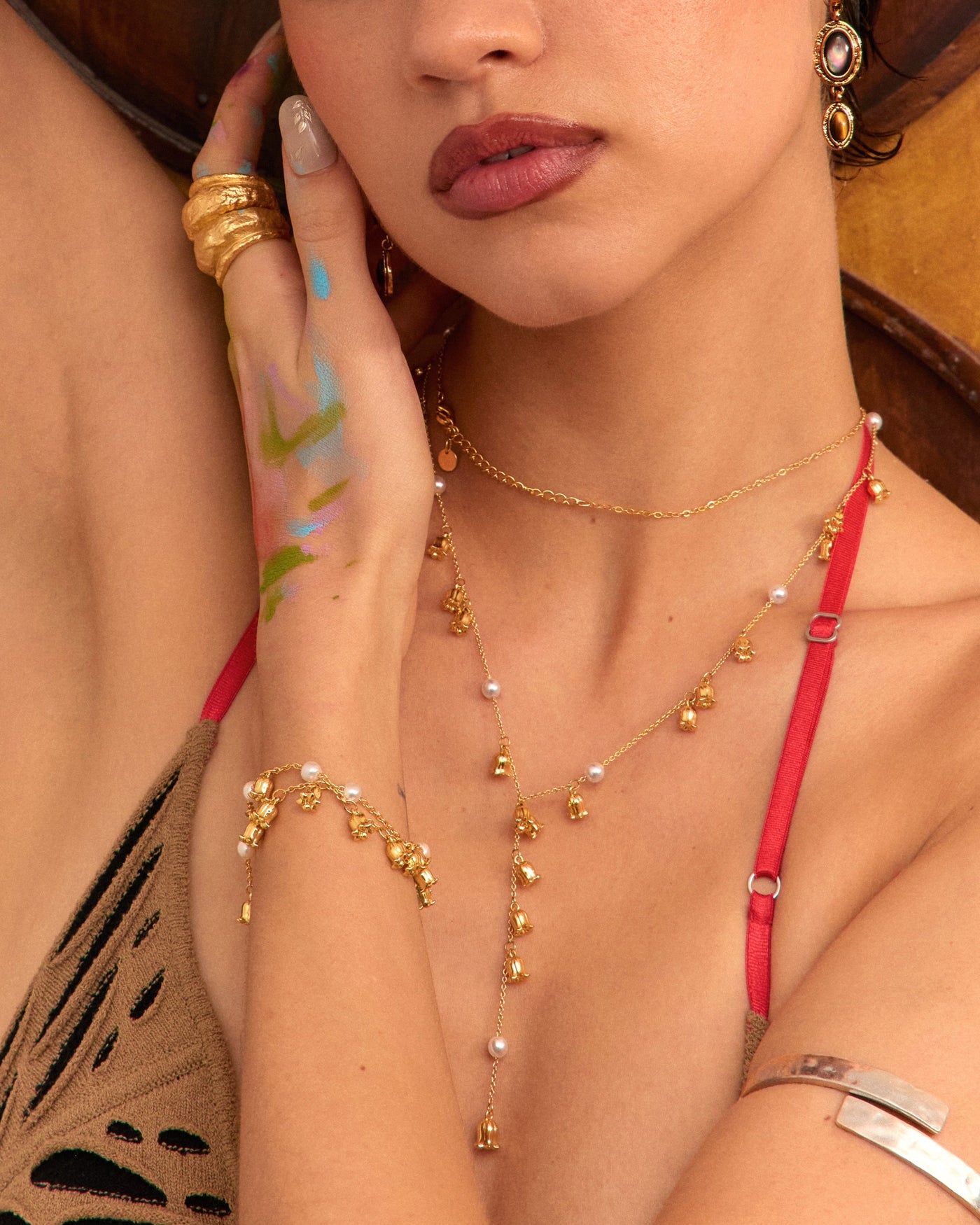 Lily of the Valley Pearl Set