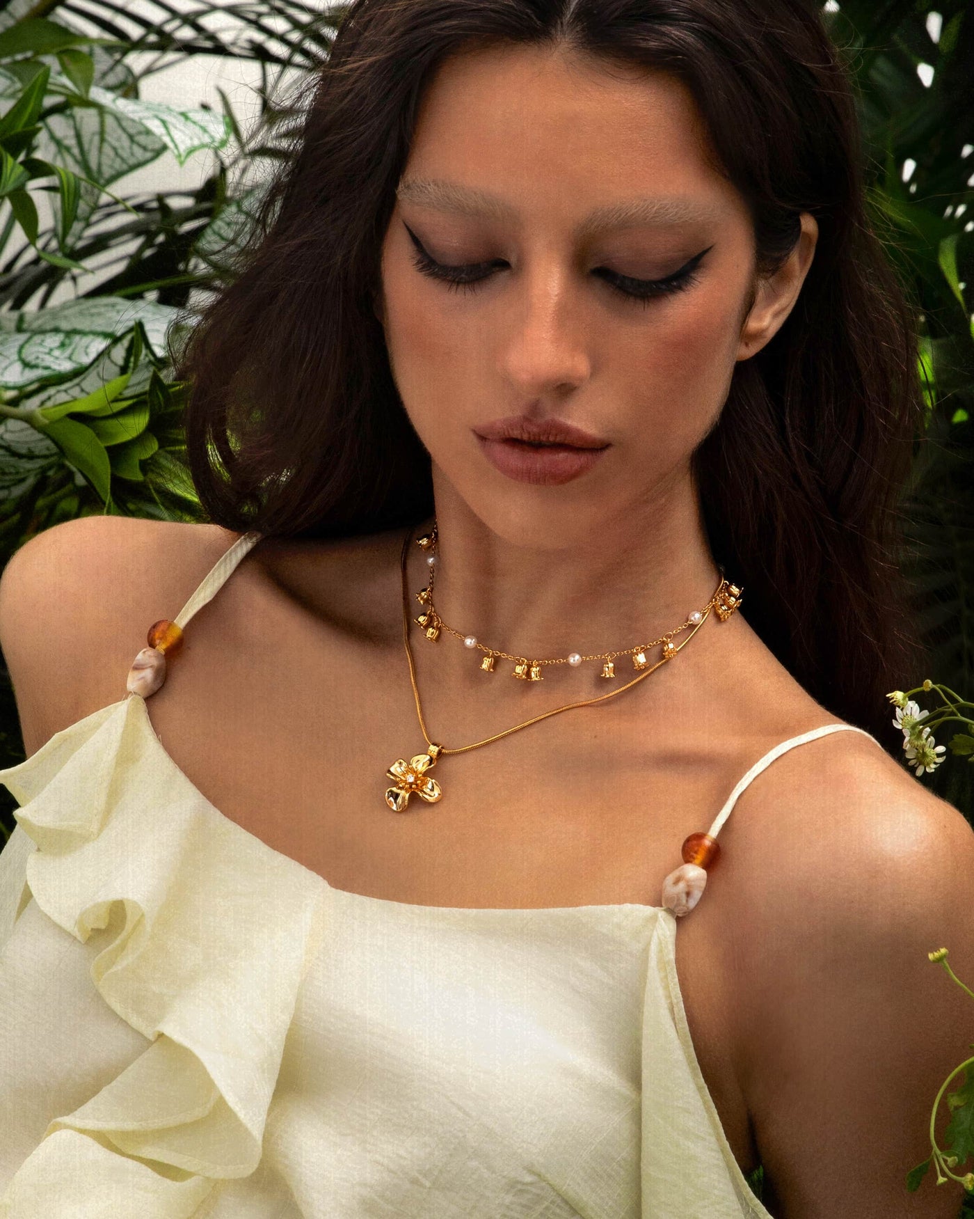 Lily of the Valley Pearl Choker