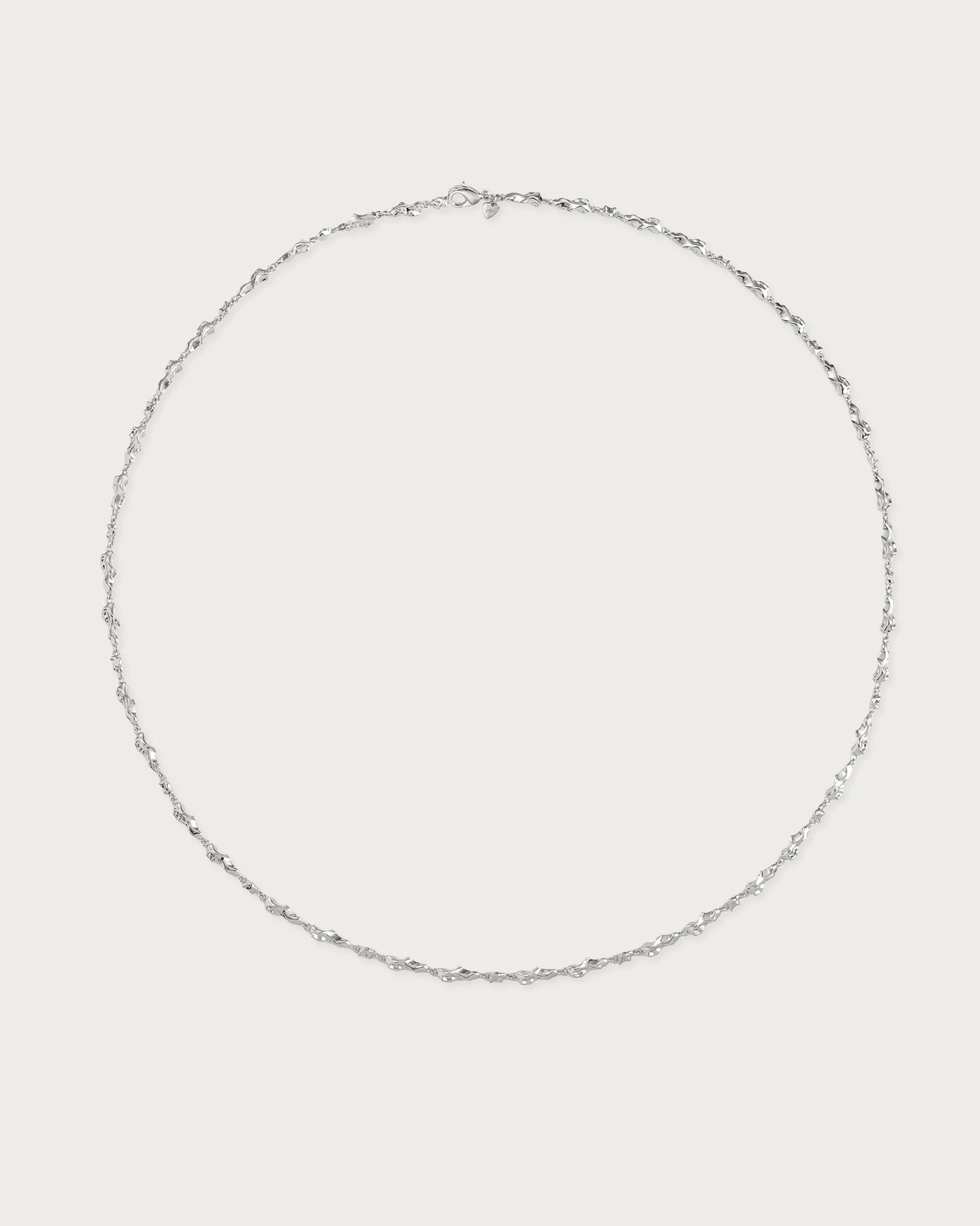 Silver Clusters Necklace