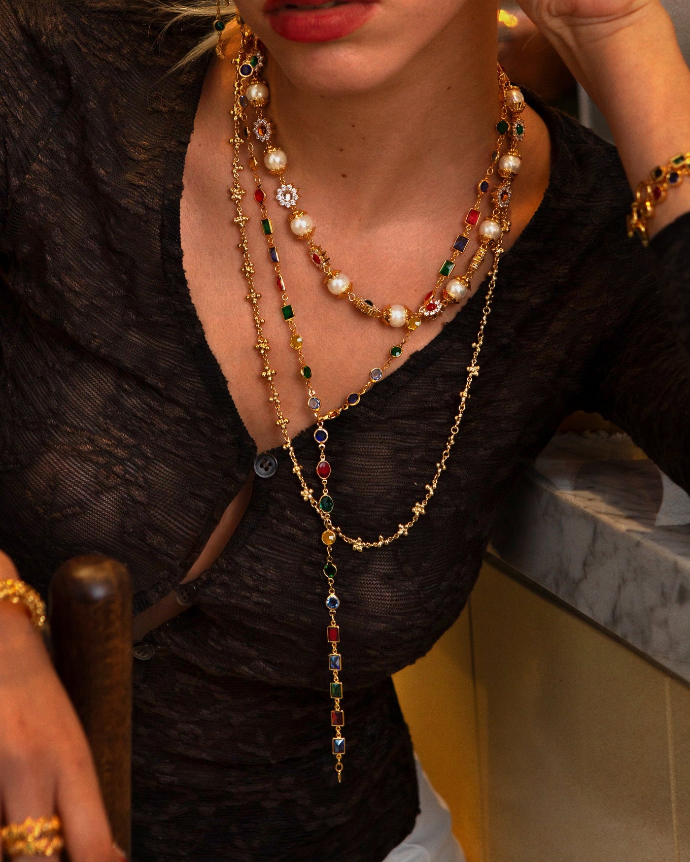Infinity Long Necklace