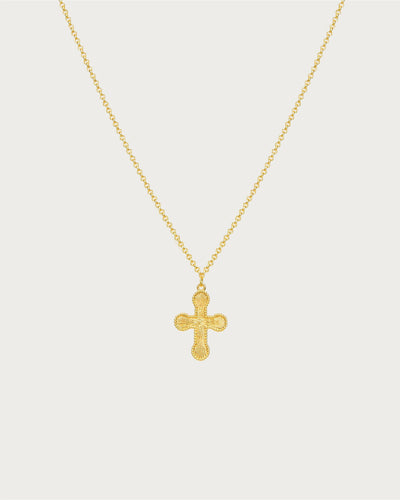 Mini Cross Pendant Necklace