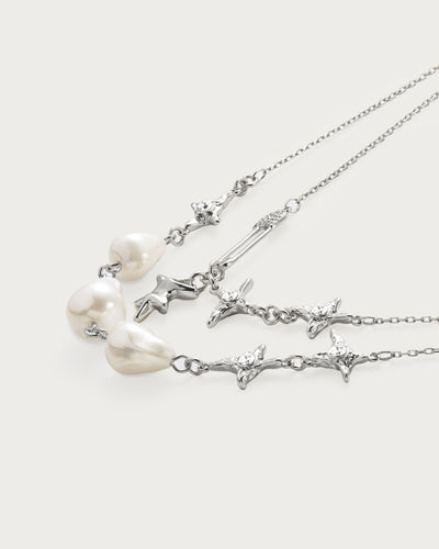 The Mellow Necklace in Silver