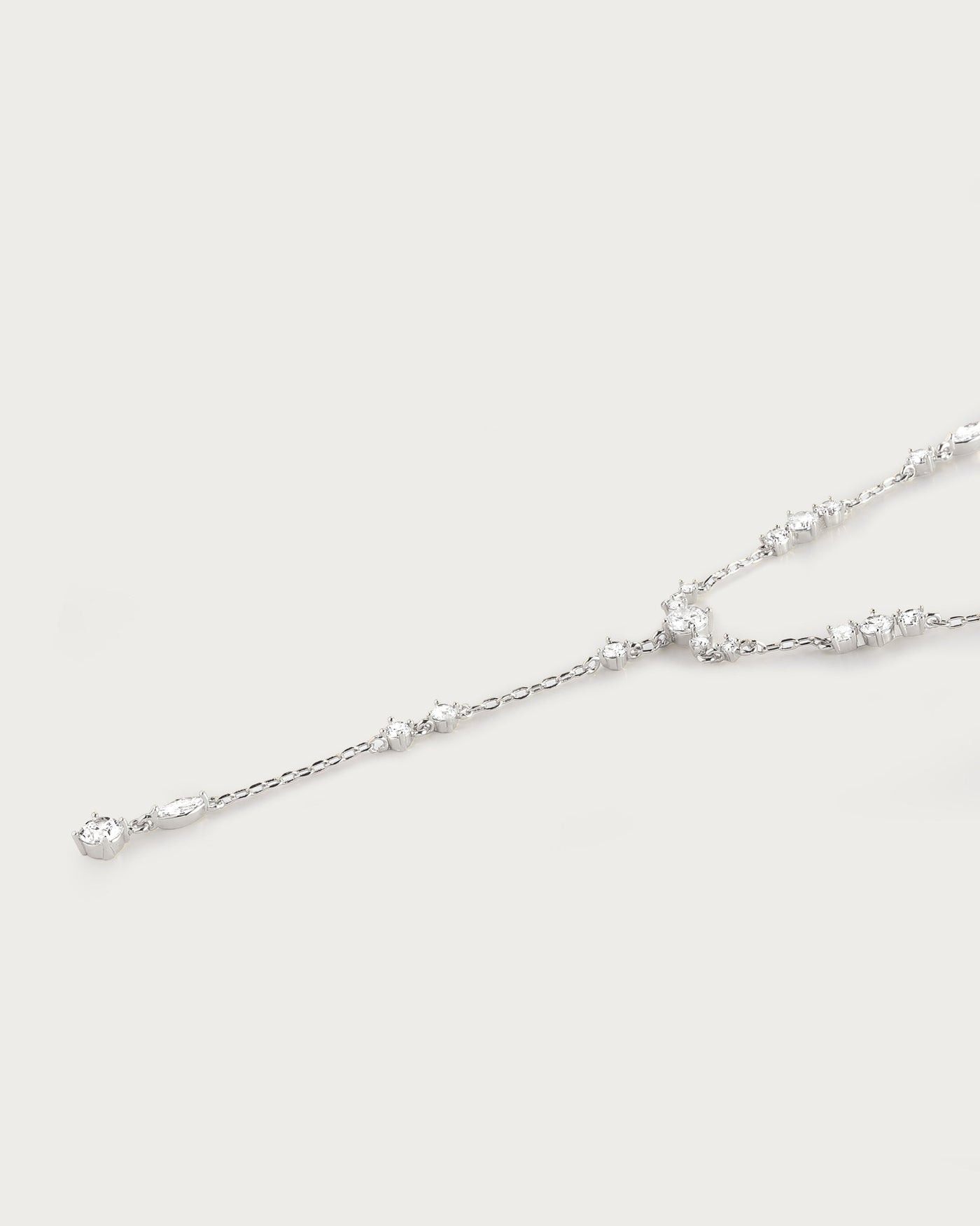 Adriana Necklace in Silver