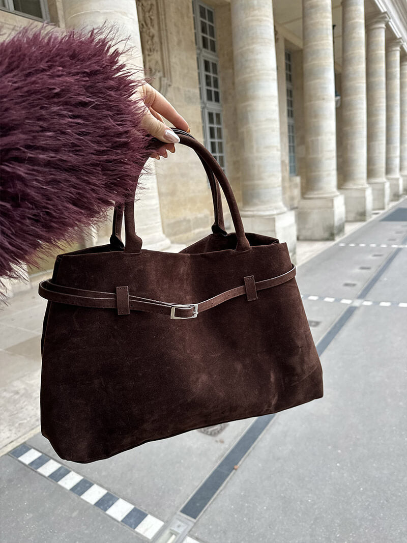 Dalila Suède Shopper
