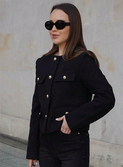 Megan | Vintage Cropped Jacket