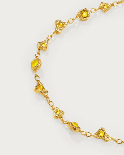 Lemon Crystal Long Chain