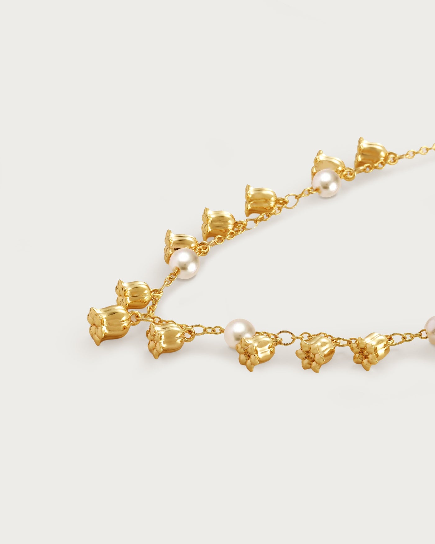 Lily of the Valley Pearl Choker