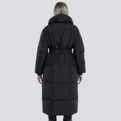 Longline Winter Jacket Belted Coat