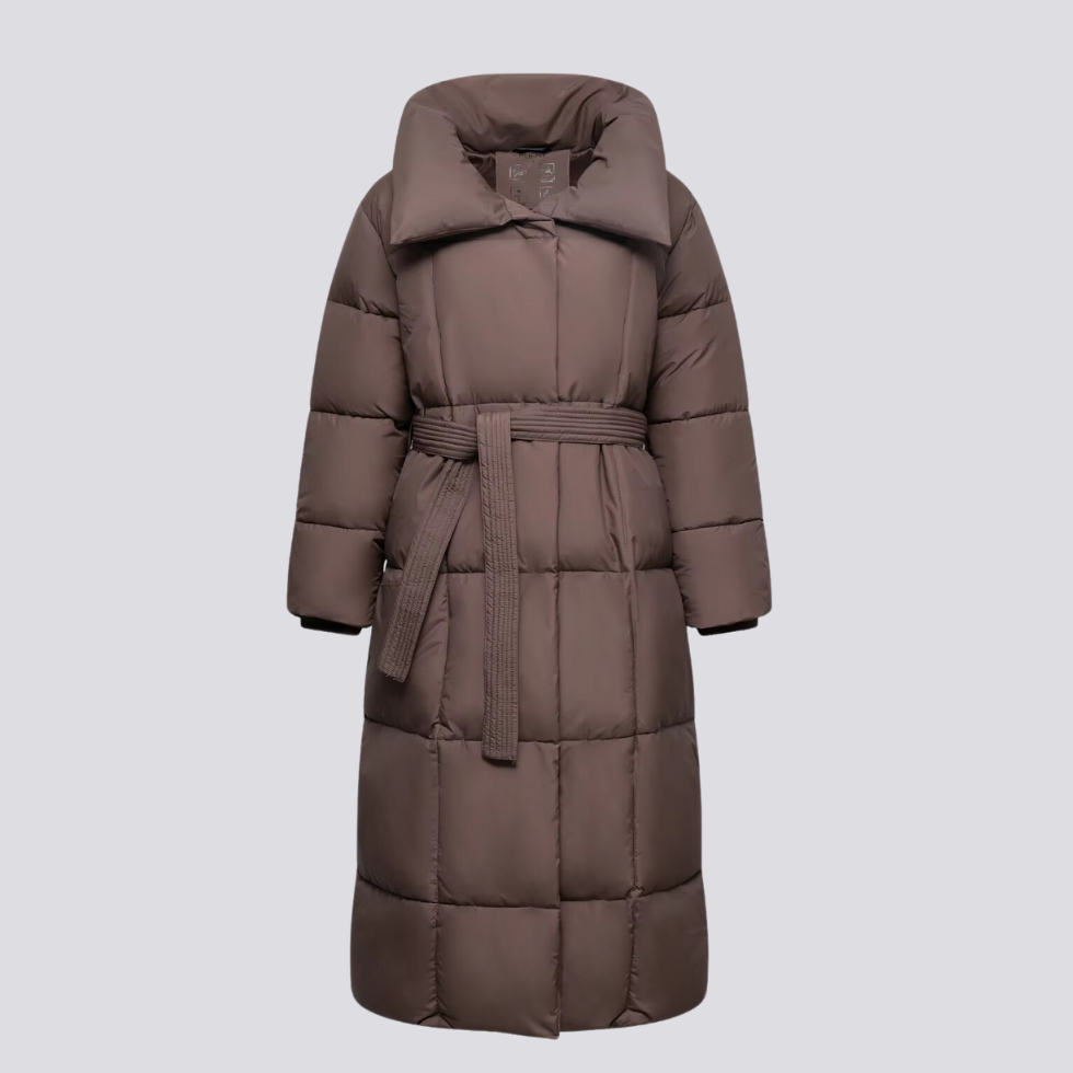 Longline Winter Jacket Belted Coat