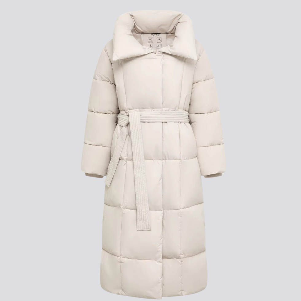 Longline Winter Jacket Belted Coat