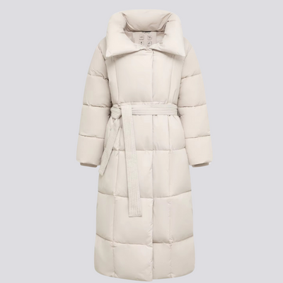 Longline Winter Jacket Belted Coat
