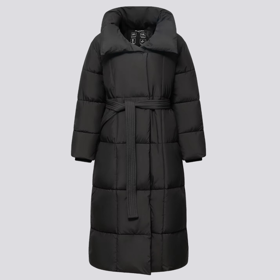 Longline Winter Jacket Belted Coat