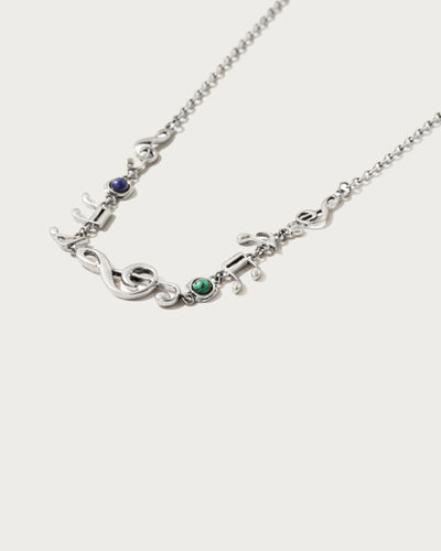 Melody Necklace in Silver