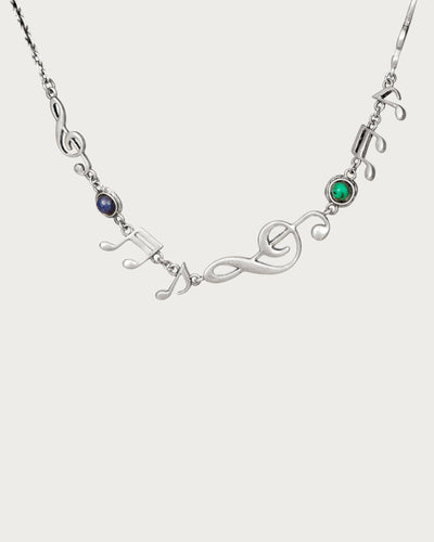 Melody Necklace in Silver