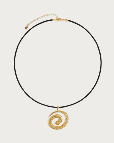 Miro Necklace in Black