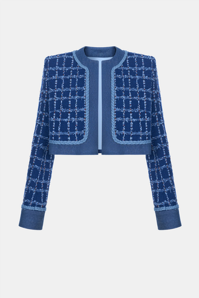 Mobey Denim Tweed Jacket