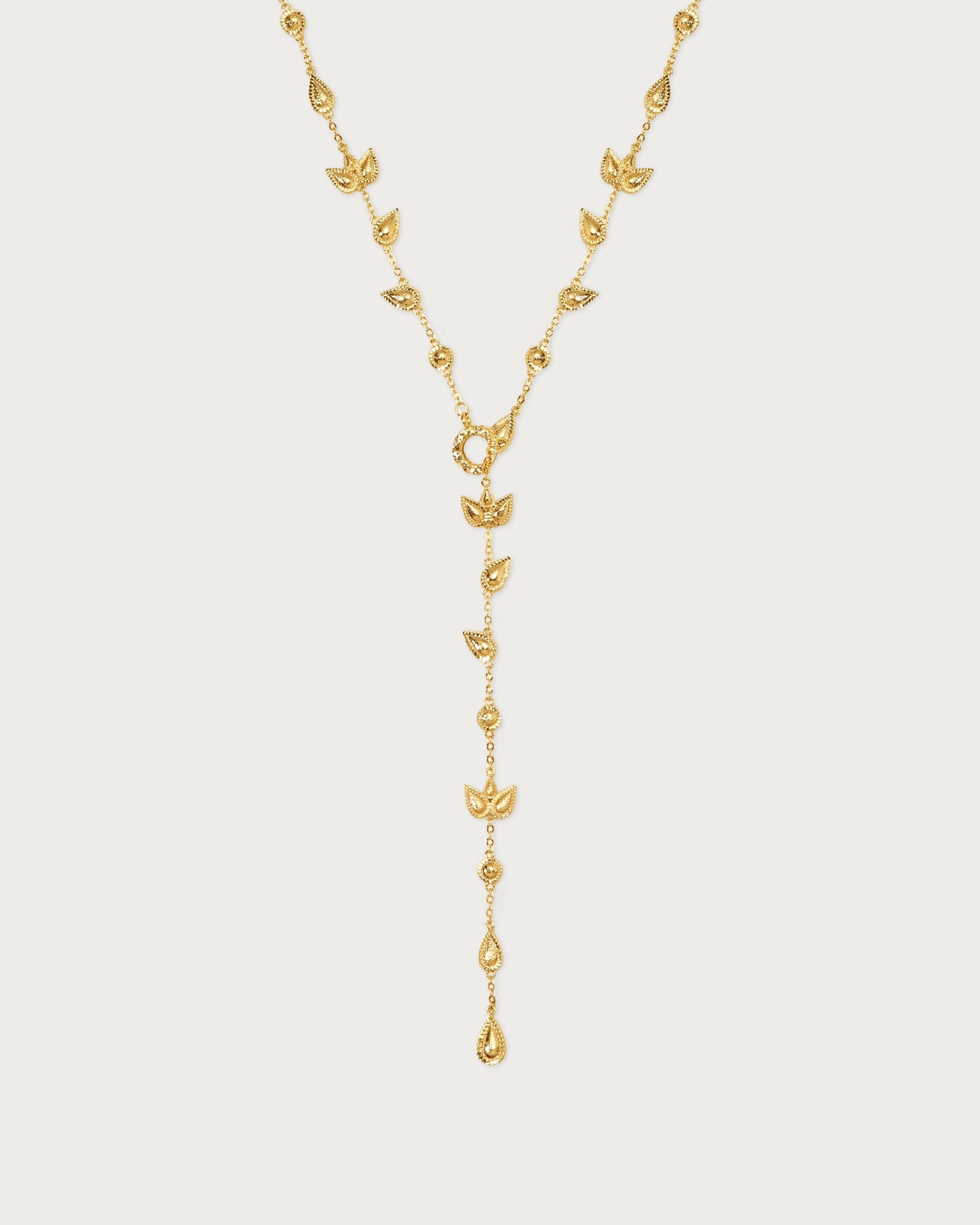 Petal Chain in Silver
