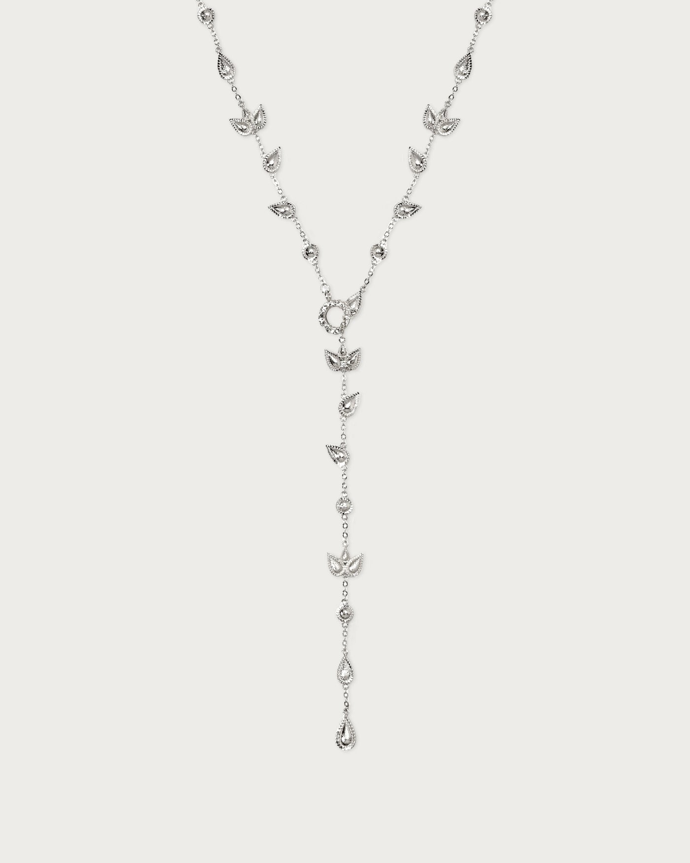 Petal Chain in Silver
