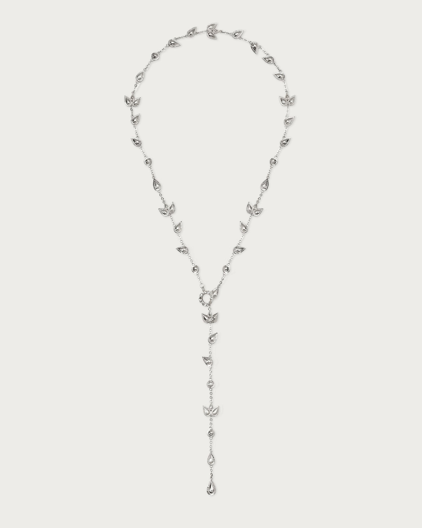 Petal Chain in Silver