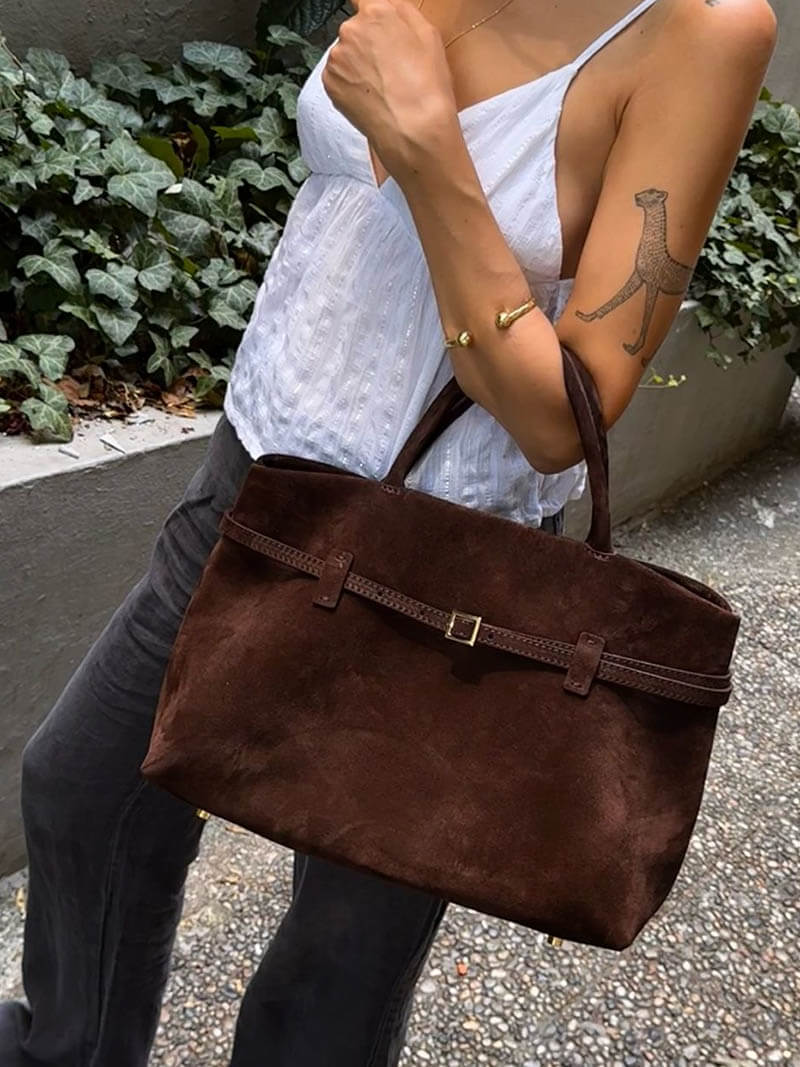 Dalila Suède Shopper