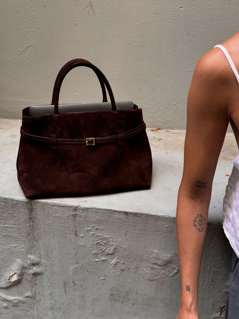 Dalila Suède Shopper