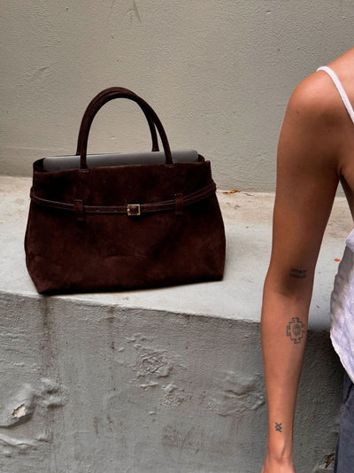 Dalila Suède Shopper