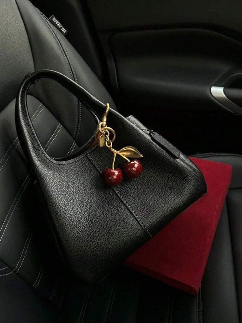 Cherry Charm Bag Chain