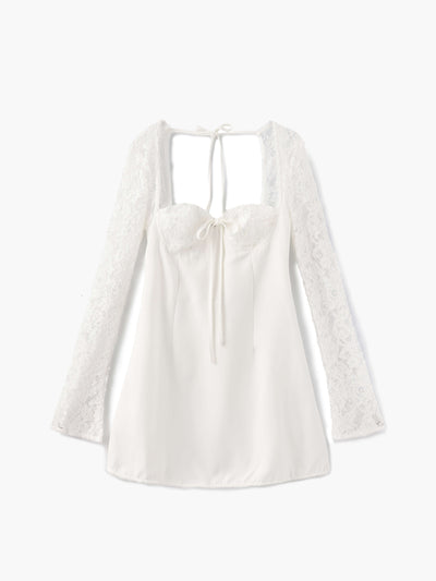 Louise Mini Dress – Luxe in elk detail