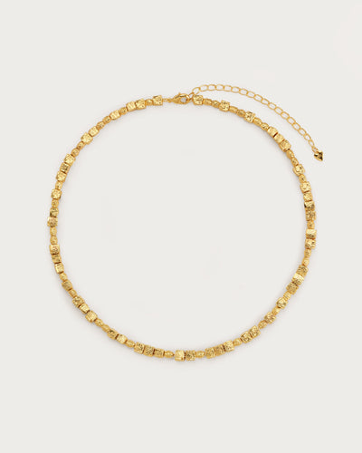 Textured Square Necklace