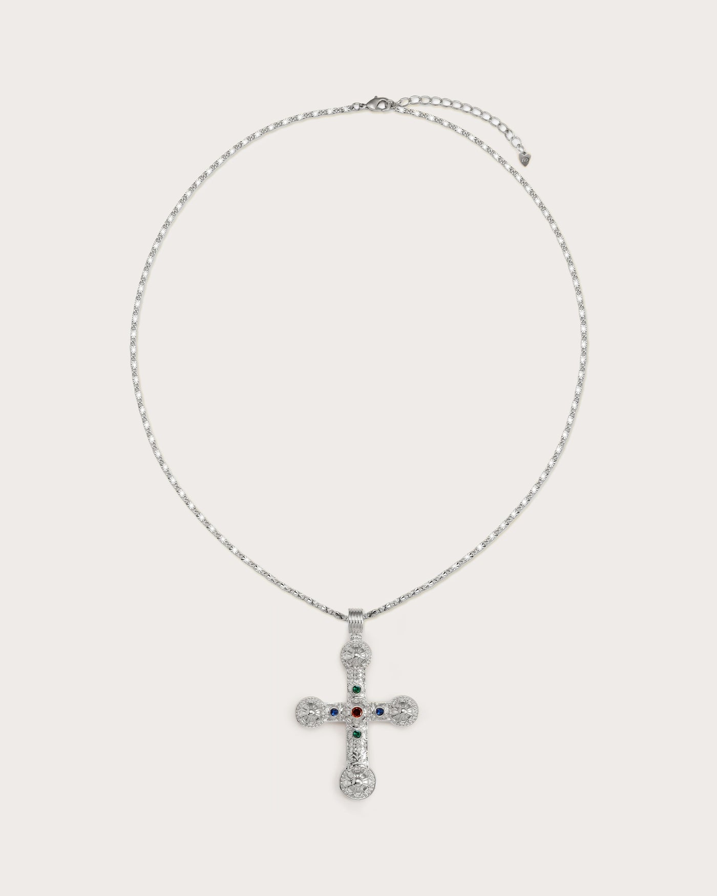XL Cross Chain in Silver