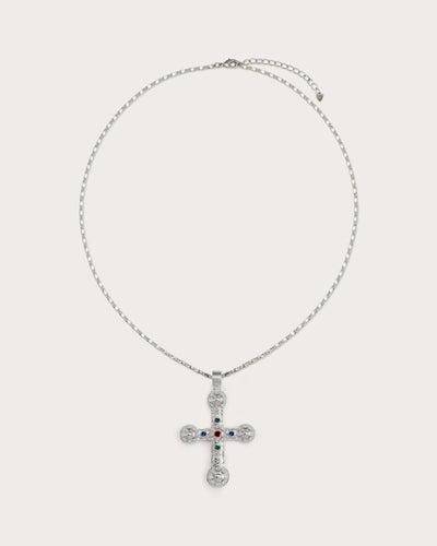 XL Cross Chain in Silver