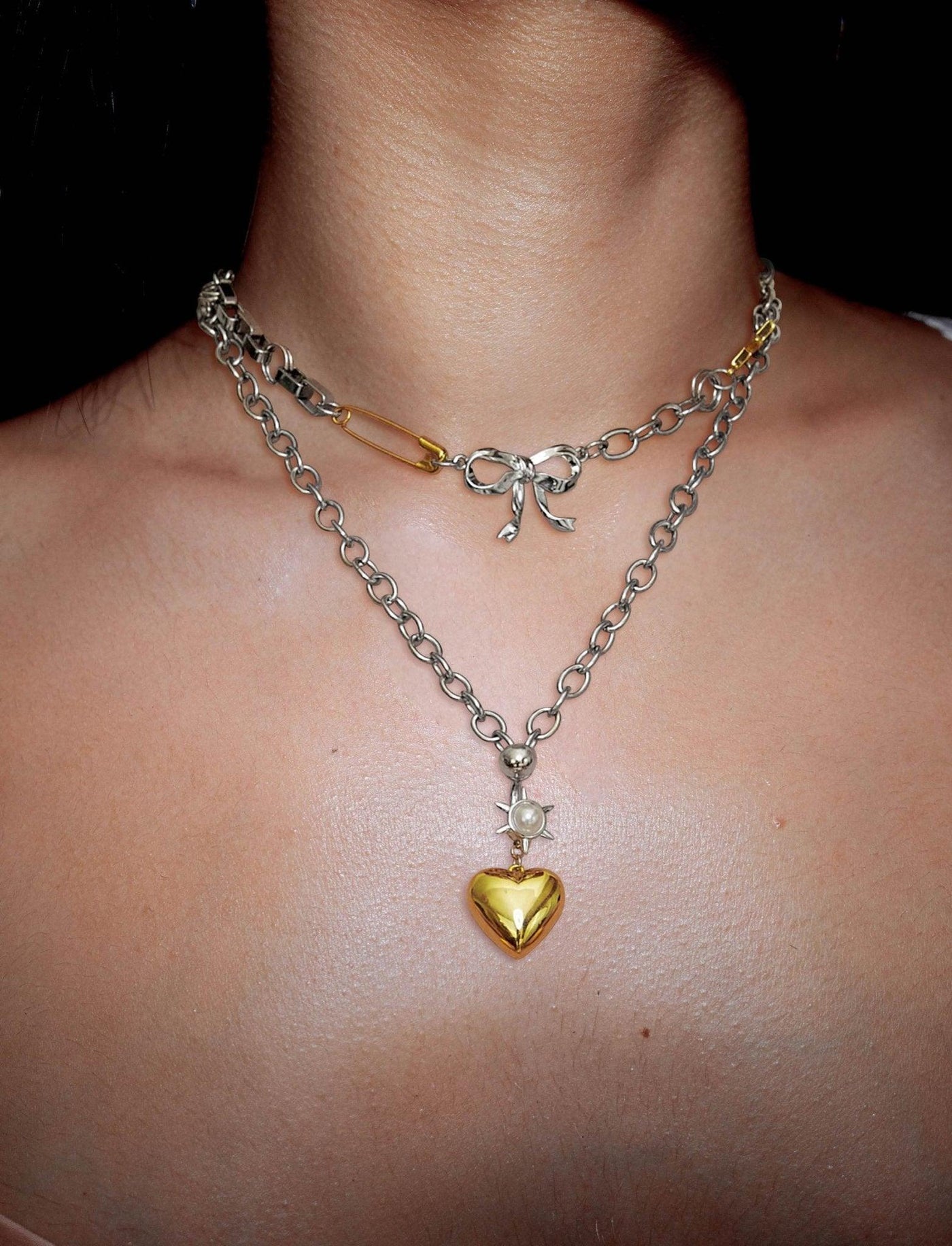 Bow Chain Necklace