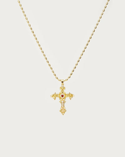Gold Aphrodite’s Song Necklace