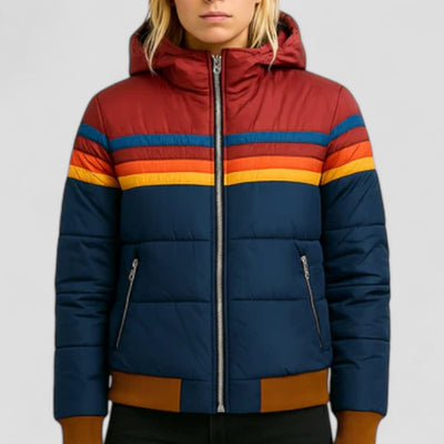 Waterproof Puffer Jacket for Women Winter Warmth
