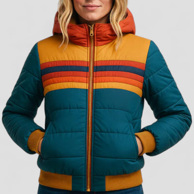Waterproof Puffer Jacket for Women Winter Warmth