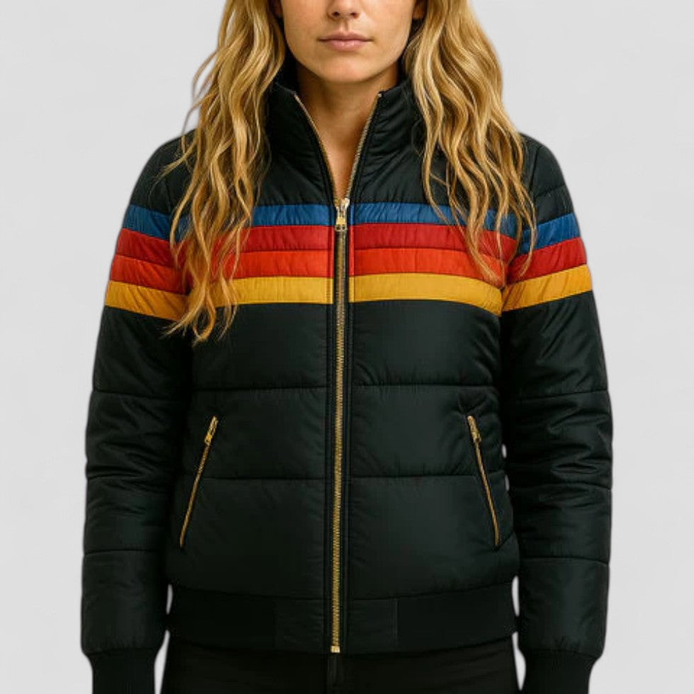 Waterproof Puffer Jacket for Women Winter Warmth