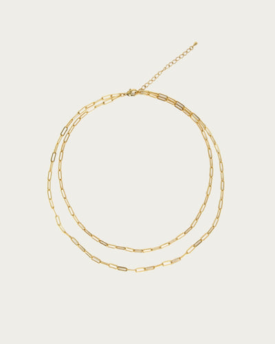 Layered Link Necklace