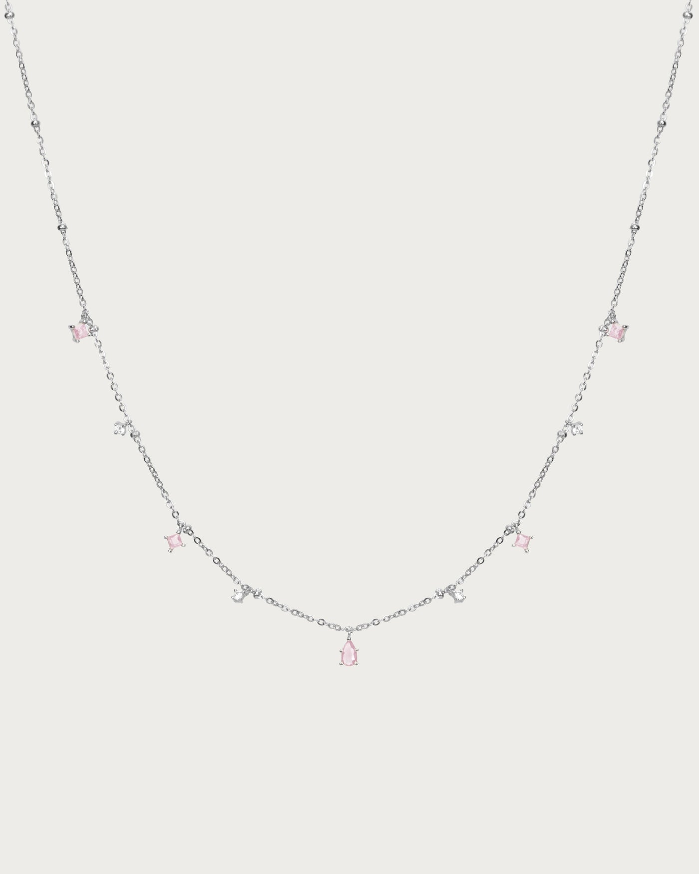 Elysee Necklace in Pink