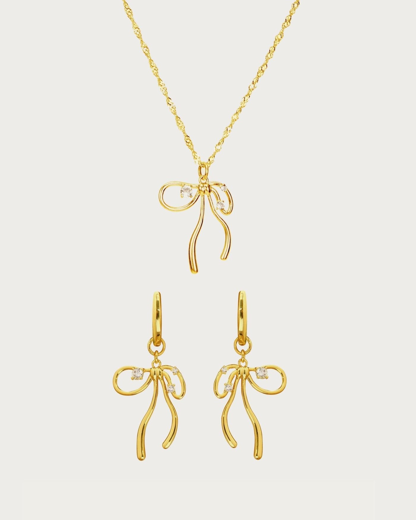 The Miffy Necklace & Earrings Set