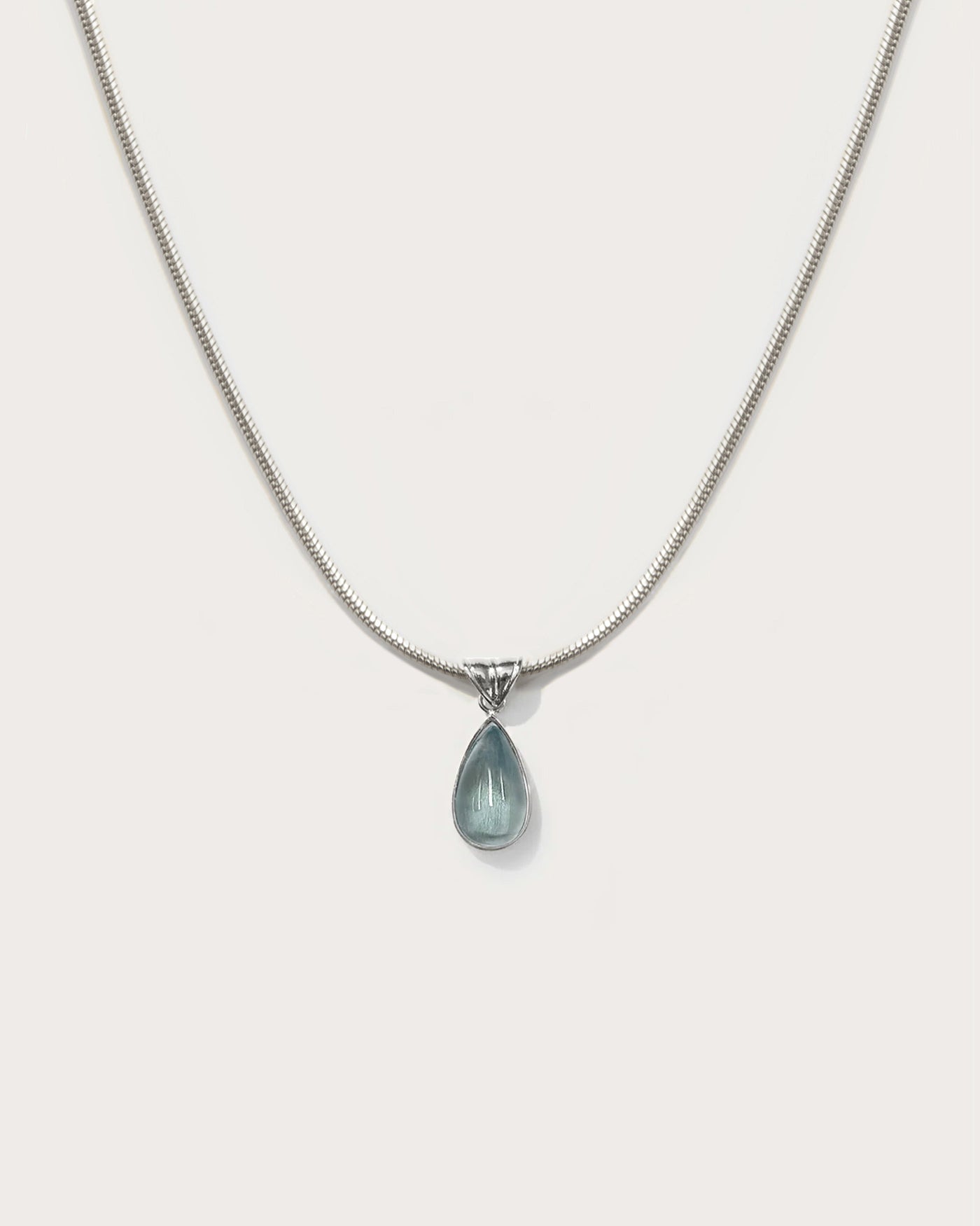 Waterdrop Necklace in Marine Blue